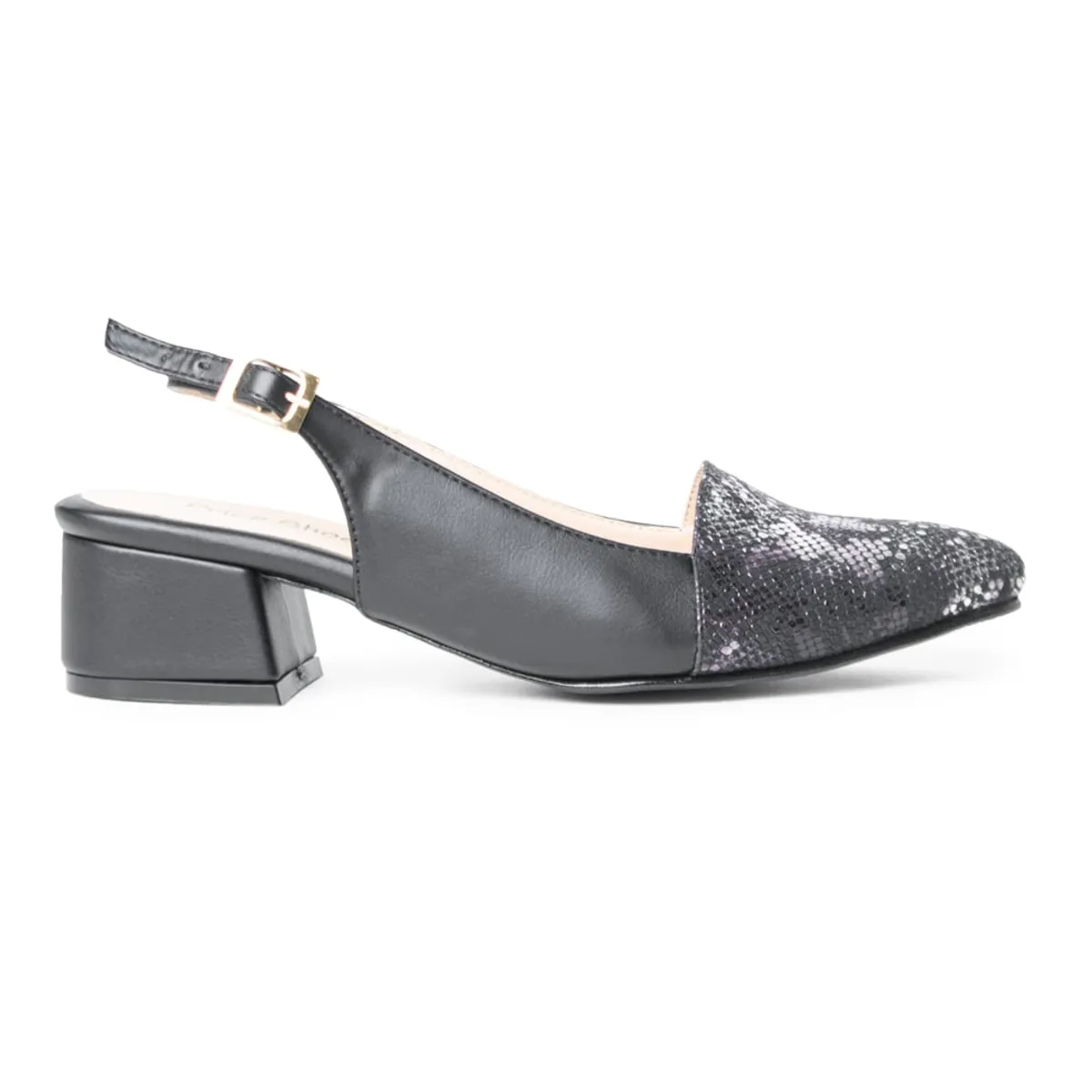 PRICE SHOES - Price Shoes Tacon Bajo Para Mujeres 542684NEGRO