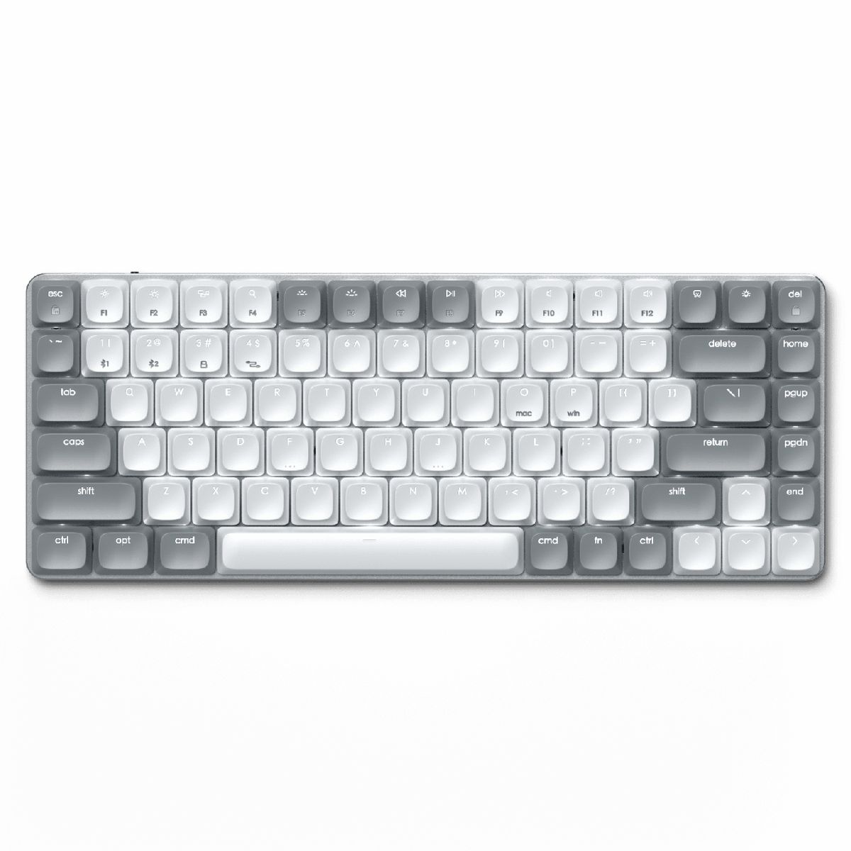 SATECHI - Satechi Teclado Mecánico Retroiluminado Bluetooth SM1 Slim Blanco