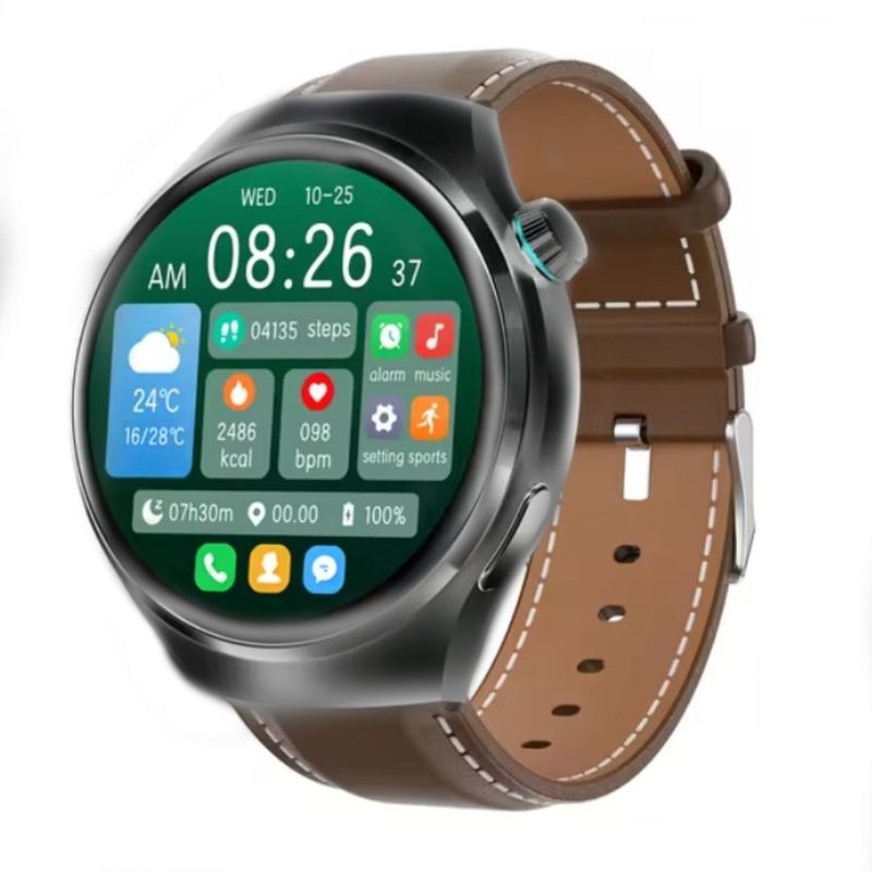 MOBULA - Reloj Inteligente Mobulaa H18 Plus Pantalla Grande - Caja negra