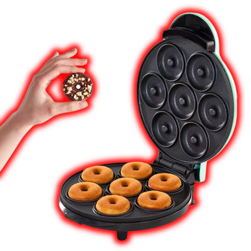 GENERICO - Maquina Para Hacer Mini Donas 7 Unidades Donera