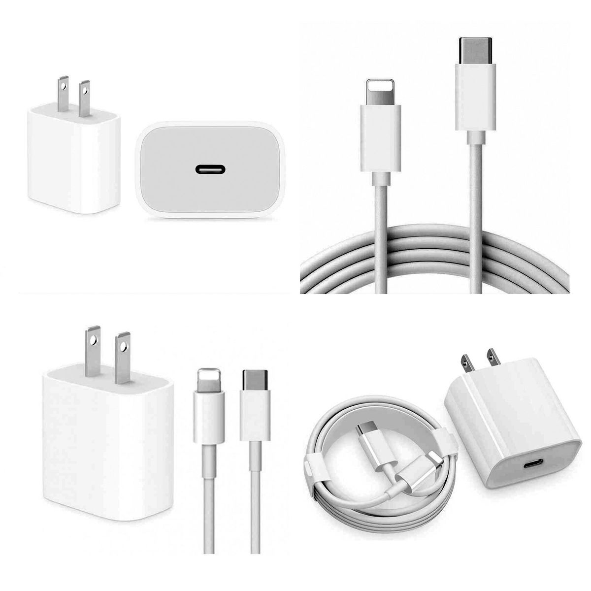 GENERICO - Cargador 25w+cable 1m Usb-c compatible iPhone 14 13 12 11 Pro Max IPAD