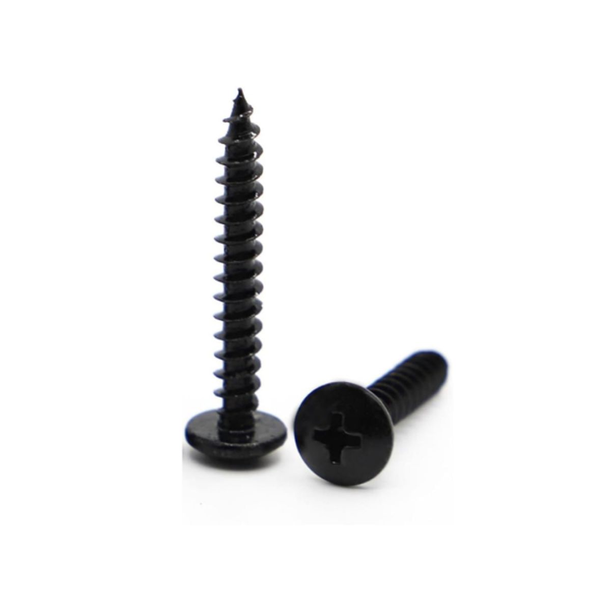 GENERICO - Tornillo Cabeza Redonda 8 x 1.1/2 Und 100 Marca Cato Negro