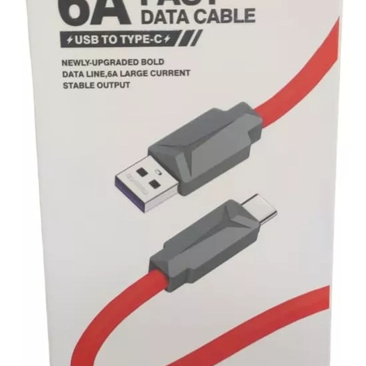TRANYOO - Cable Cargador Datos Usb Tipo C Carga Rápida 6a 1m Portatil