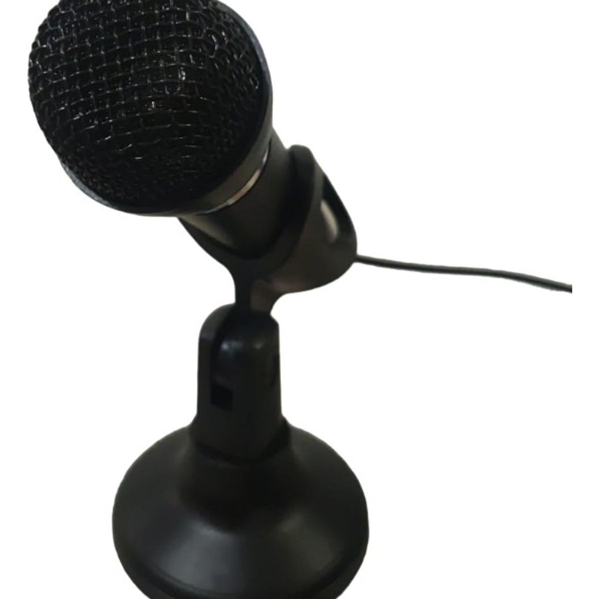 GENERICO - Microfono Condensador Computador + Tripode Base Ajustable