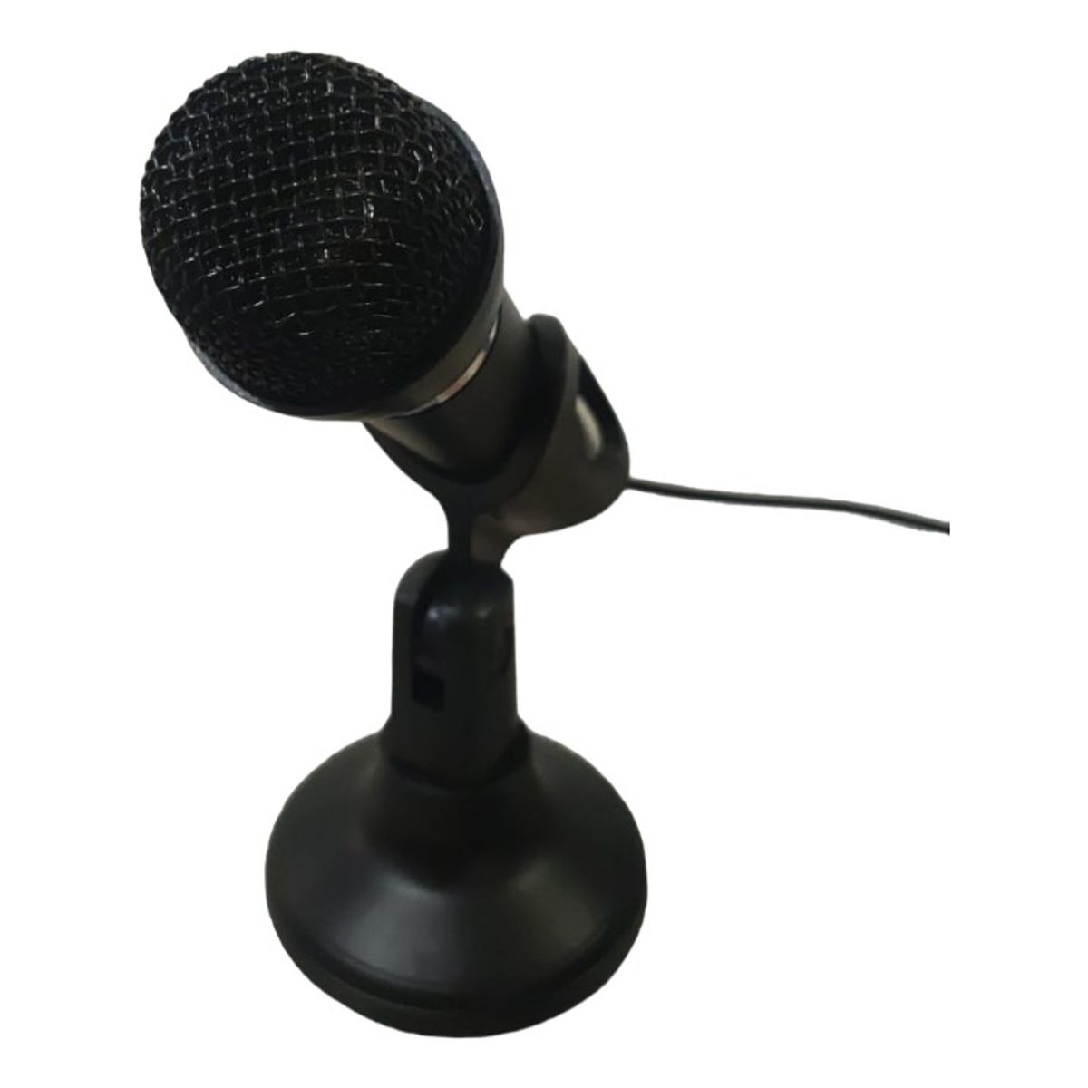 GENERICO - Microfono Condensador Computador + Tripode Base Ajustable