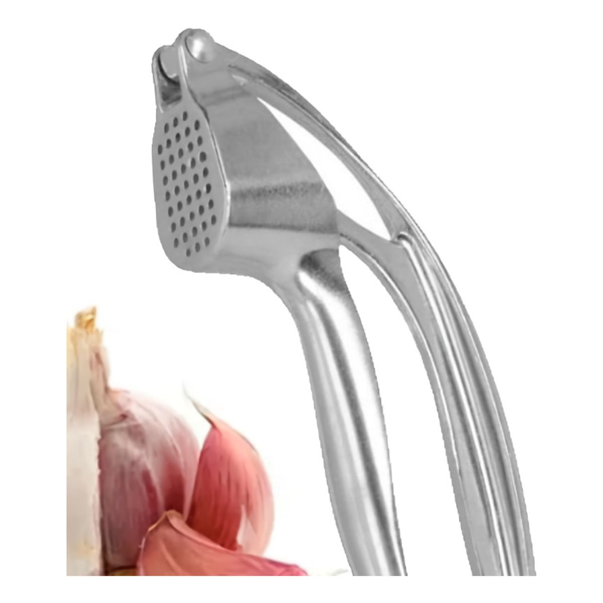 GENERICO - Exprimidor Ajo Premiun Prensa Machacador Aluminio Triturador