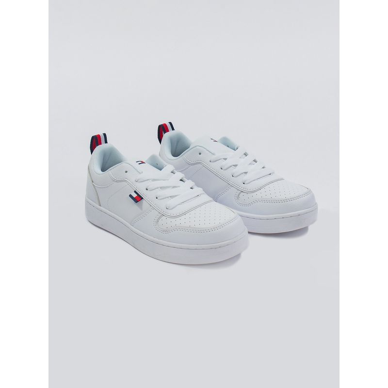 TOMMY HILFIGER - Tenis Blancos Cade Court Para Niño Tommy Hilfiger