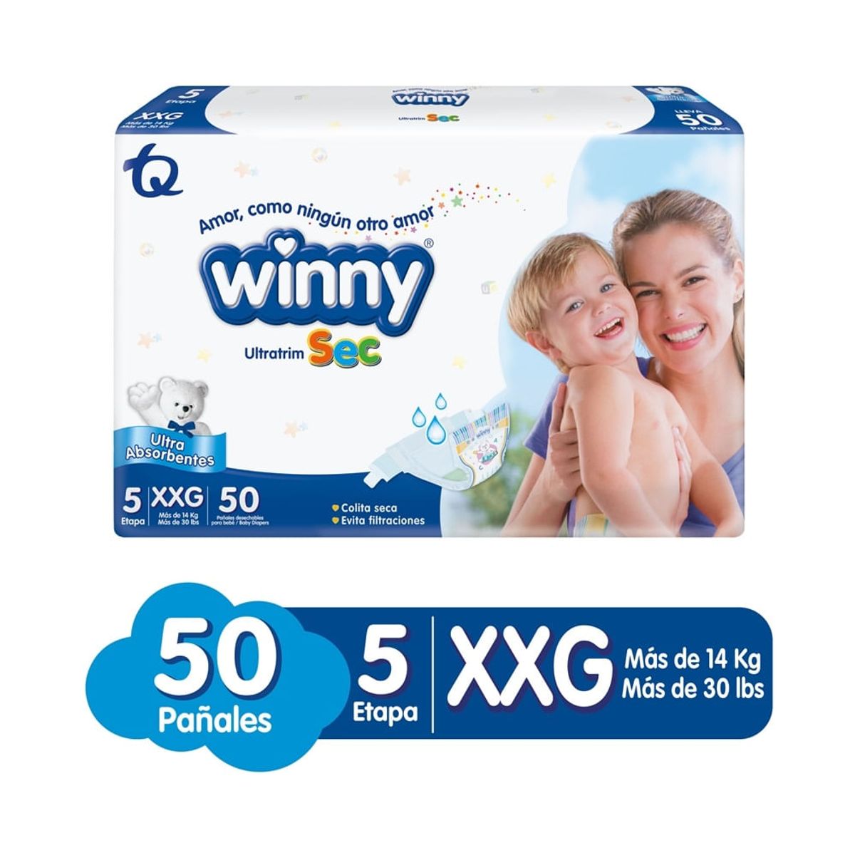 WINNY - Panal Winny Ultratrim Sec Etapa 5 X 50Und