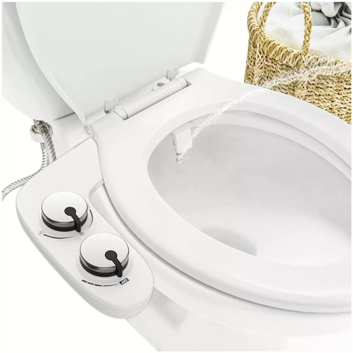 ONE PIXEL - Baño Bidet Accesorio Para Inodoro Fácil Instalación 3 Modos