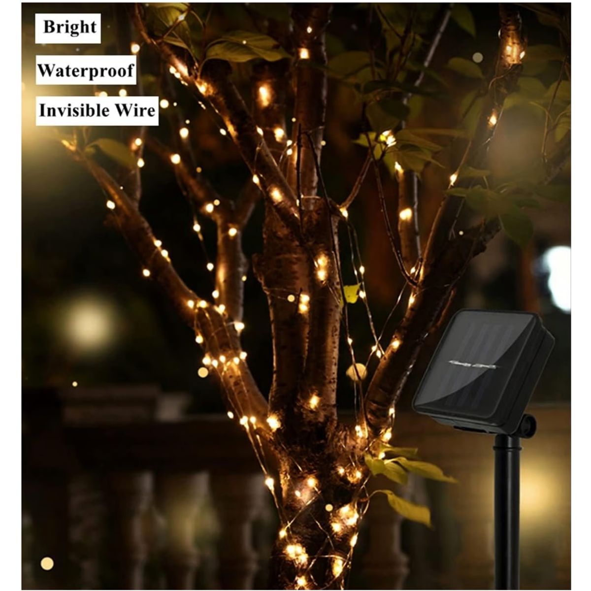 ONE PIXEL - Guirnalda De Luces Impermeable Solares Exterior