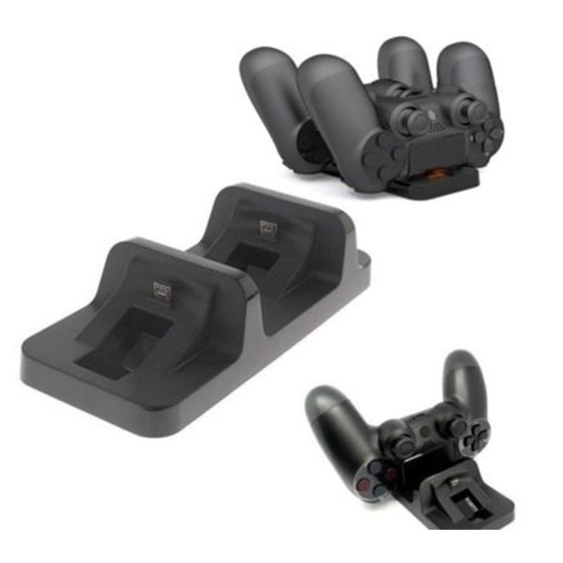 GENERICO - Base de Carga Para Joysticks Play Station 4.