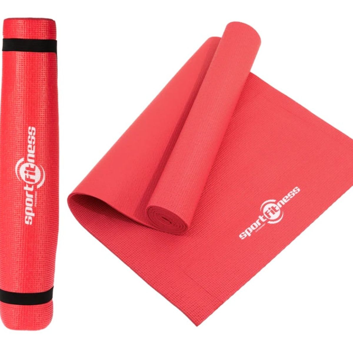 SPORT FITNESS - COLCHONETA YOGA SPORTFITNESS ROJO