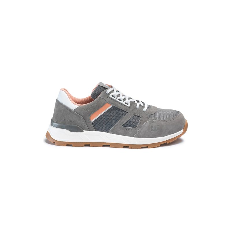 CAT - Tenis WOODWARD ST CSA Gris Mujer CAT