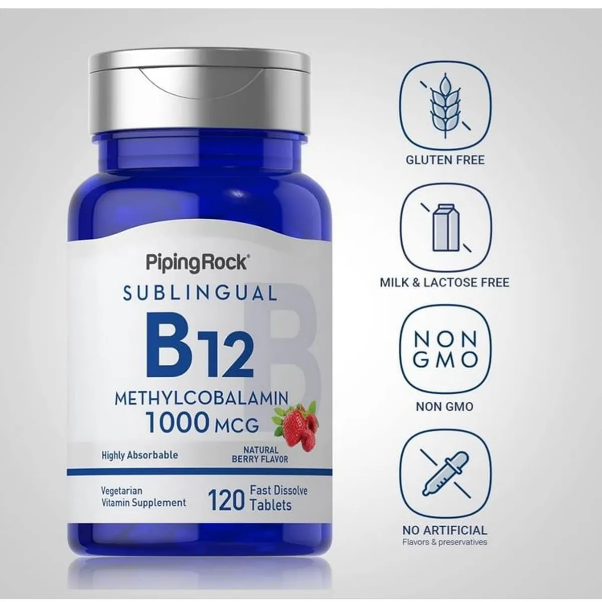 GENERICO - Vitamina B12 1000mcg Sublingual