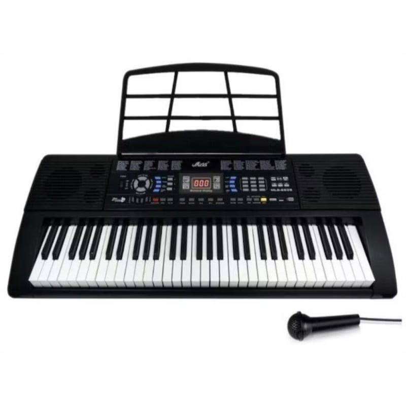 GENERICO - Organeta Piano Electrónico MLS-6639 61 Teclas, 128 Tonos