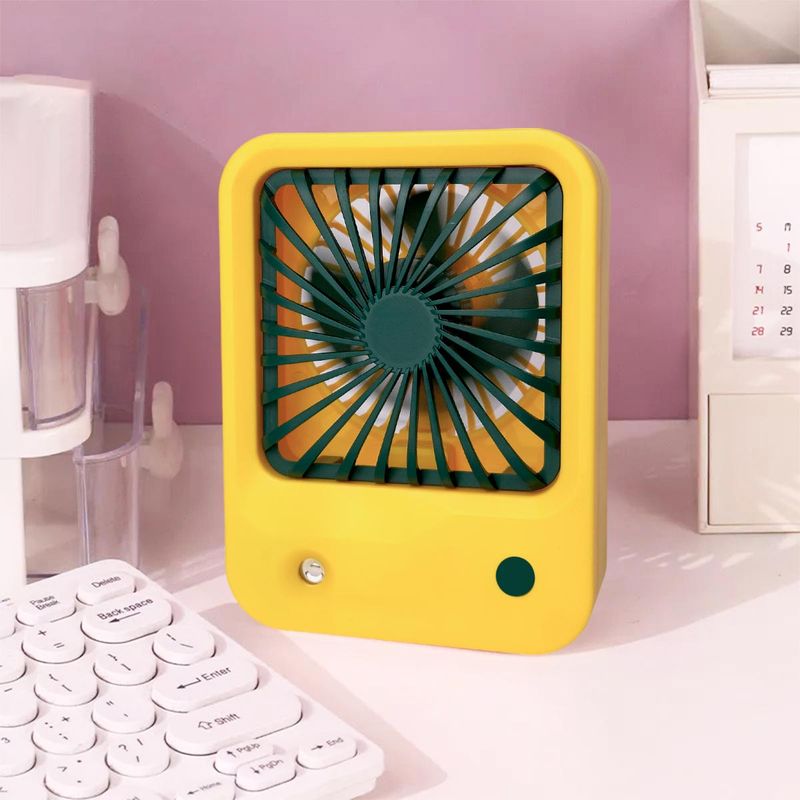COMPRALOENCASA COM - Mini Ventilador Rociador Recargable Portátil De Mano LZ-804