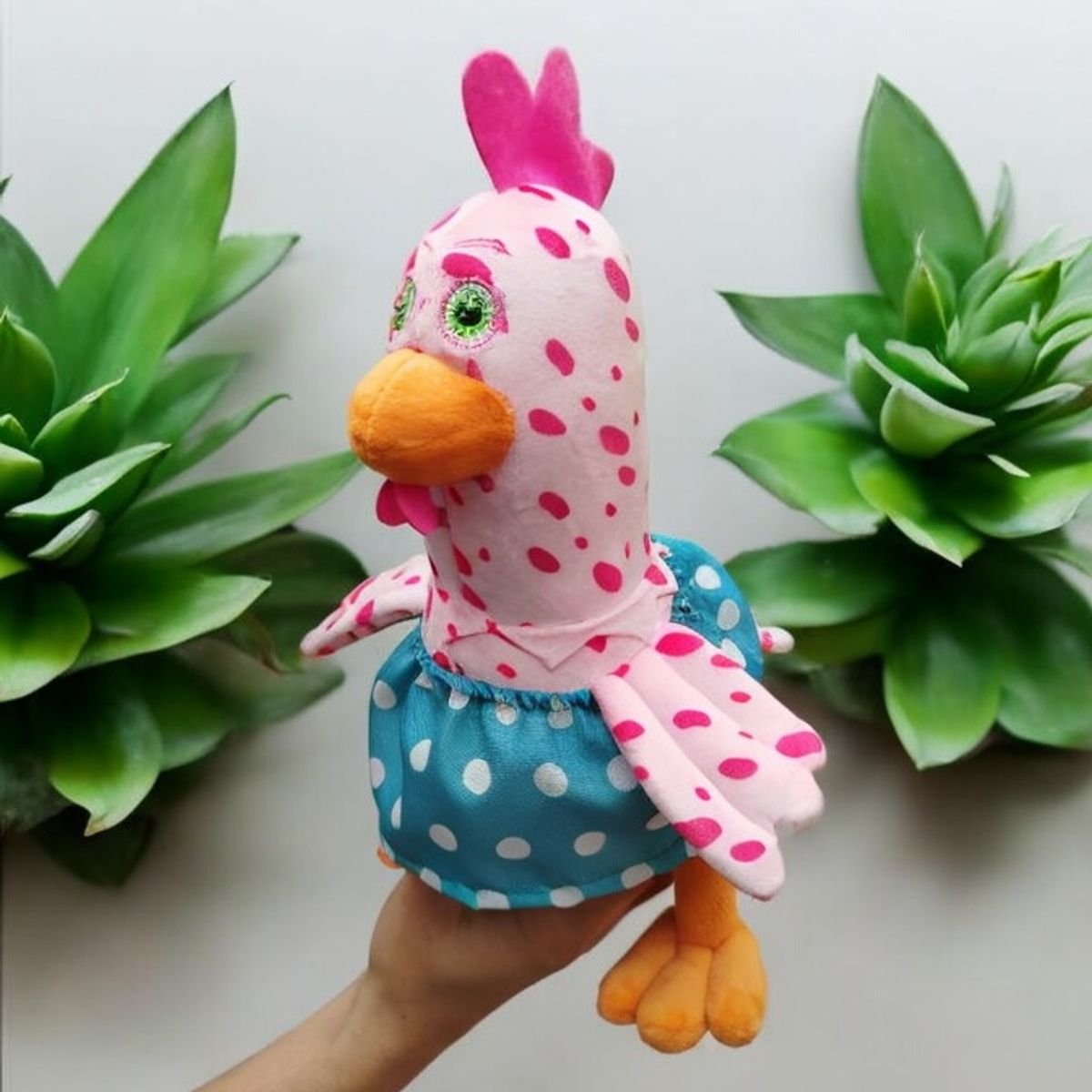 GENERICO - Peluche Gallina hermoso regalo 28 Cm