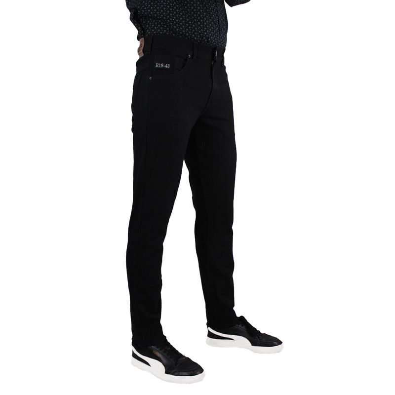 LEC LEE - Jean Trim Fit para hombre Lec Lee - Negro.