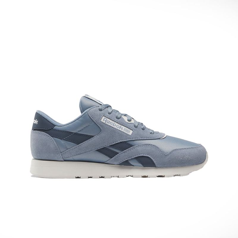 REEBOK - Tenis Hombre Reebok Classics Nylon - Gris-Azul