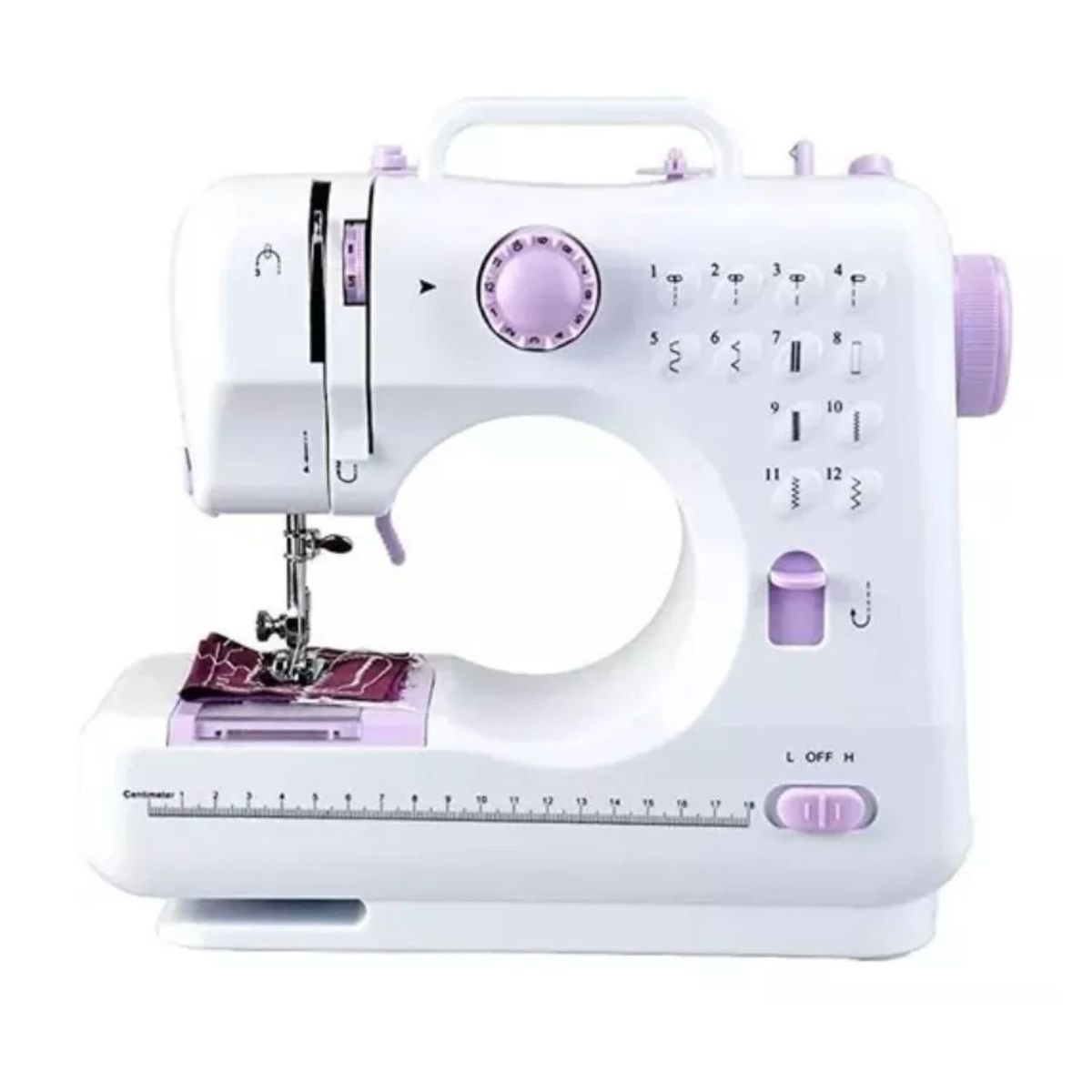 GENERICO - Maquina Portátil De Coser Con 12 Puntadas Incorporadas