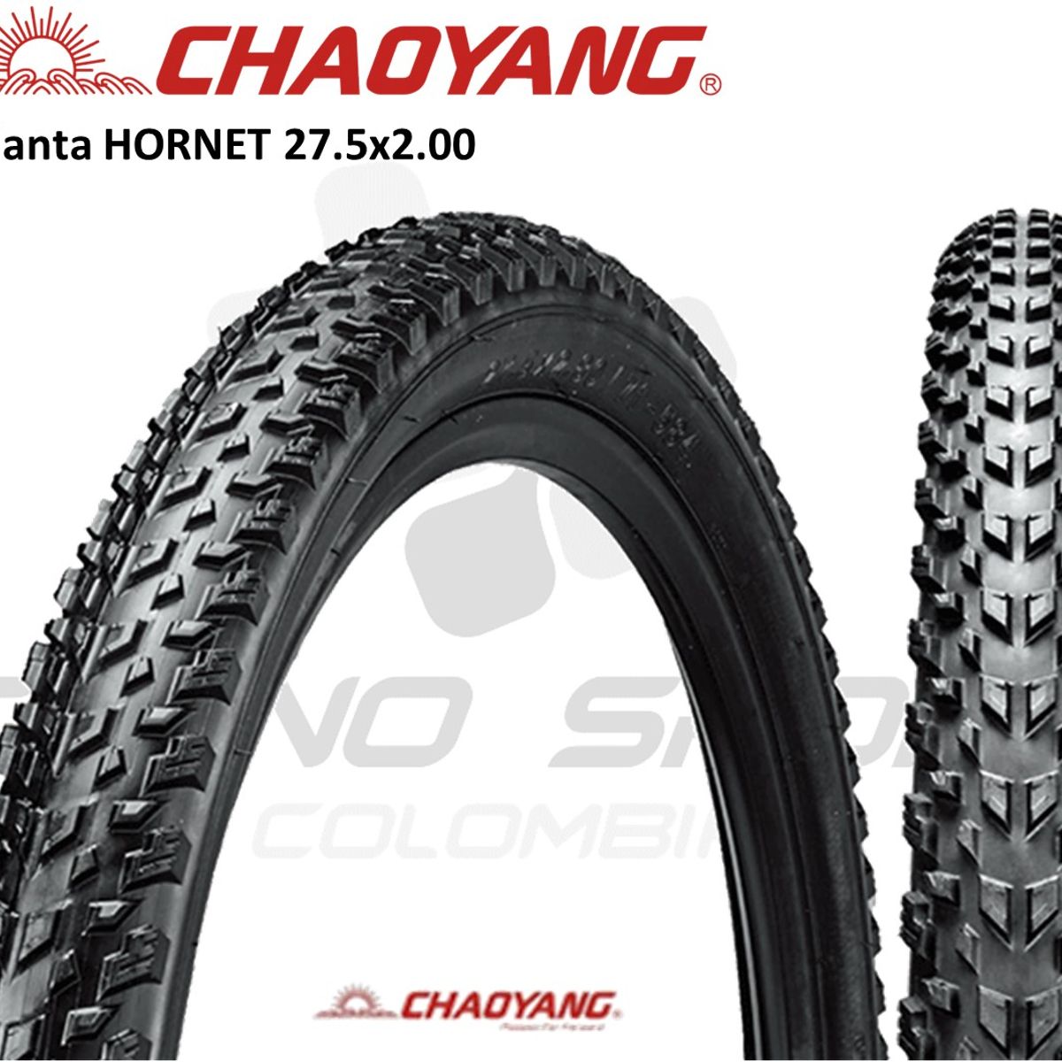 CHAOYANG - Llanta Bicicleta 27.5 X 2.00 Chaoyang Coraza Mtb