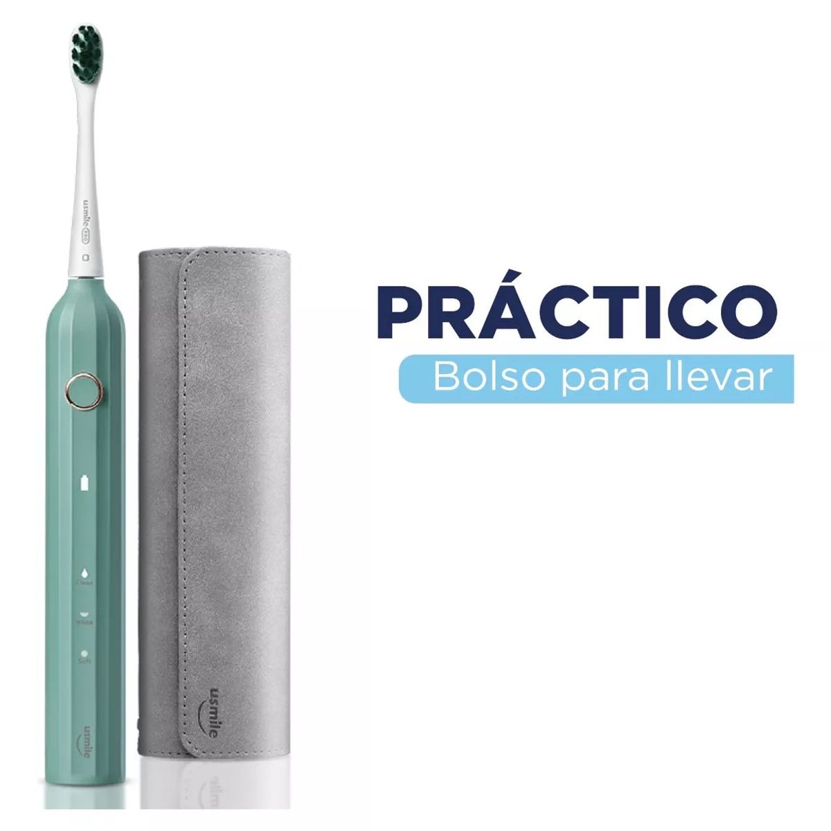 USMILE - Cepillo de Dientes Eléctrico Sónico Y1S Verde