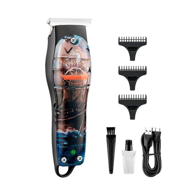 COMPRALOENCASA COM - Patillera Máquina Motilar Recargable Desvanecidos V-953