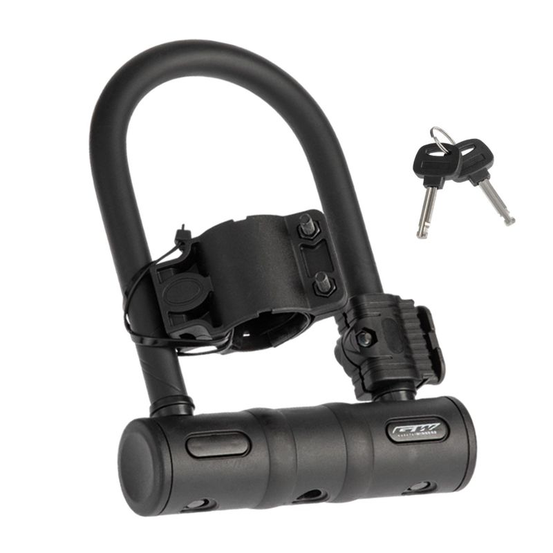 GW - Candado Gw De Seguridad U Lock Para Bicicleta Y Moto Acero