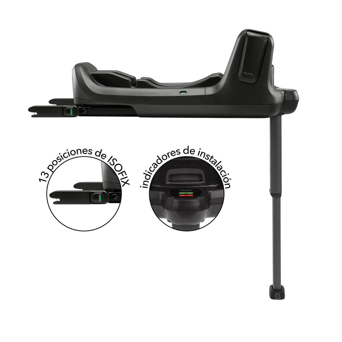 NUNA - Base portabebe Nuna Isofix Pipa Next