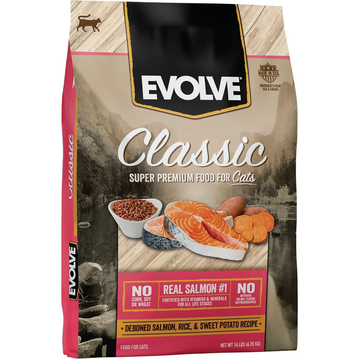 EVOLVE - Evolve Cat Classic Salmon 14Lbs