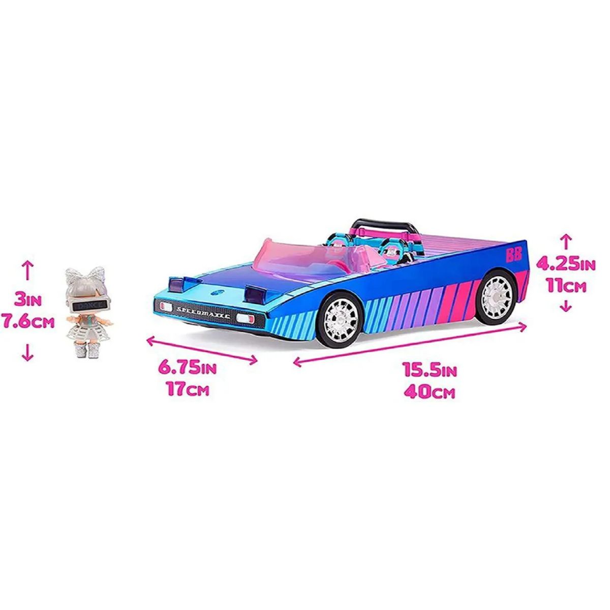 LOL SURPRISE - Set 3 En 1 Lol Surprise Dance Machine Dancebot
