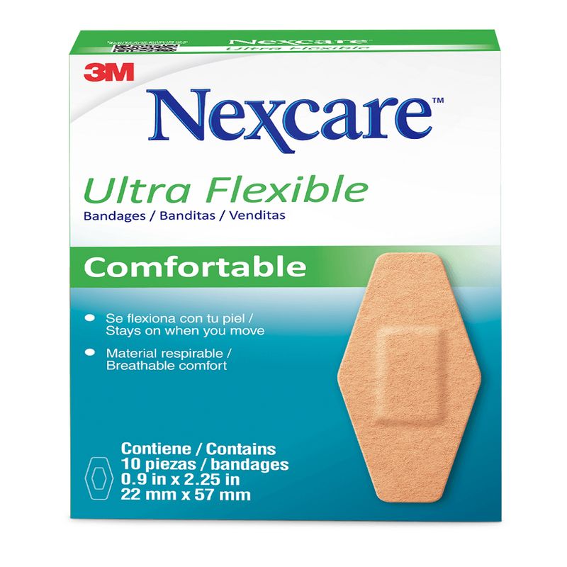 NEXCARE - Curas Nexcare Ultra Flexible Comfortable X 10 Und