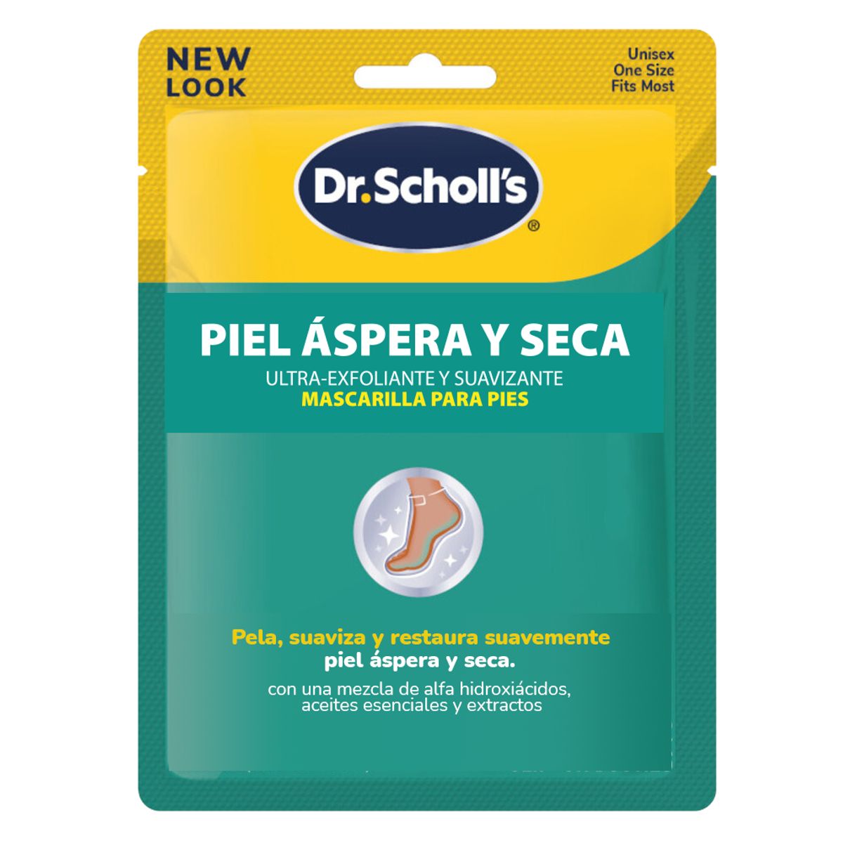 GENERICO - Mascarilla Pies Dr.Scholls Ultra Exfoliante X 2