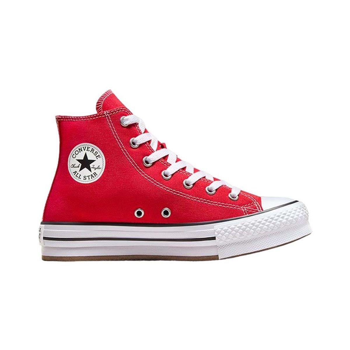 CONVERSE - Botas Converse Chuck Taylor All Star Eva Lift Mujer-Rojo