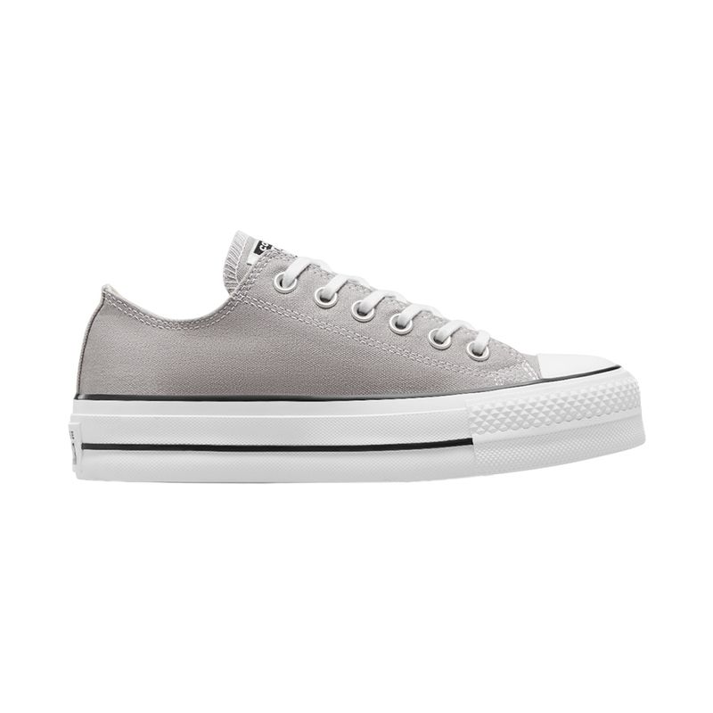 CONVERSE - Tenis Converse Chuck Taylor All Star Lift Mujer-Gris