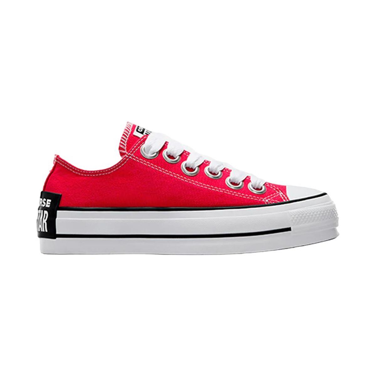 CONVERSE - Tenis Converse Chuck Taylor All Star Lift Mujer-Rojo