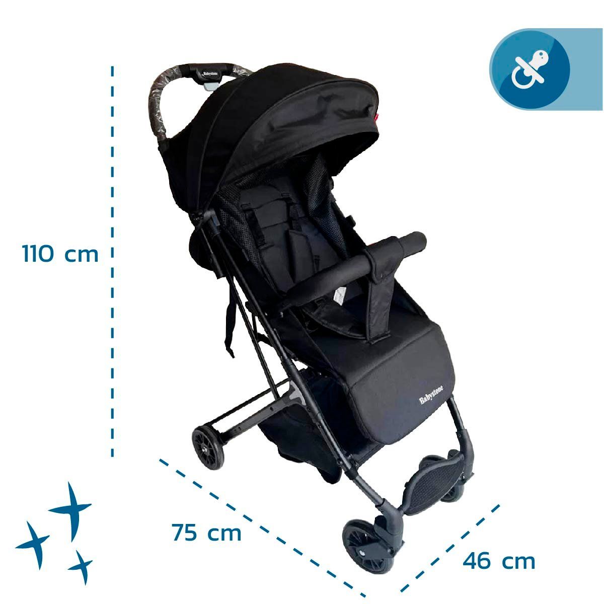 ENFANT'ASY - Coche Paseador Para Bebé Tipo Maleta viajero de cabina