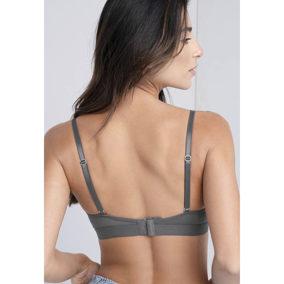 FORMAS INTIMAS - Brasier Mujer Gris Medio FI 77787