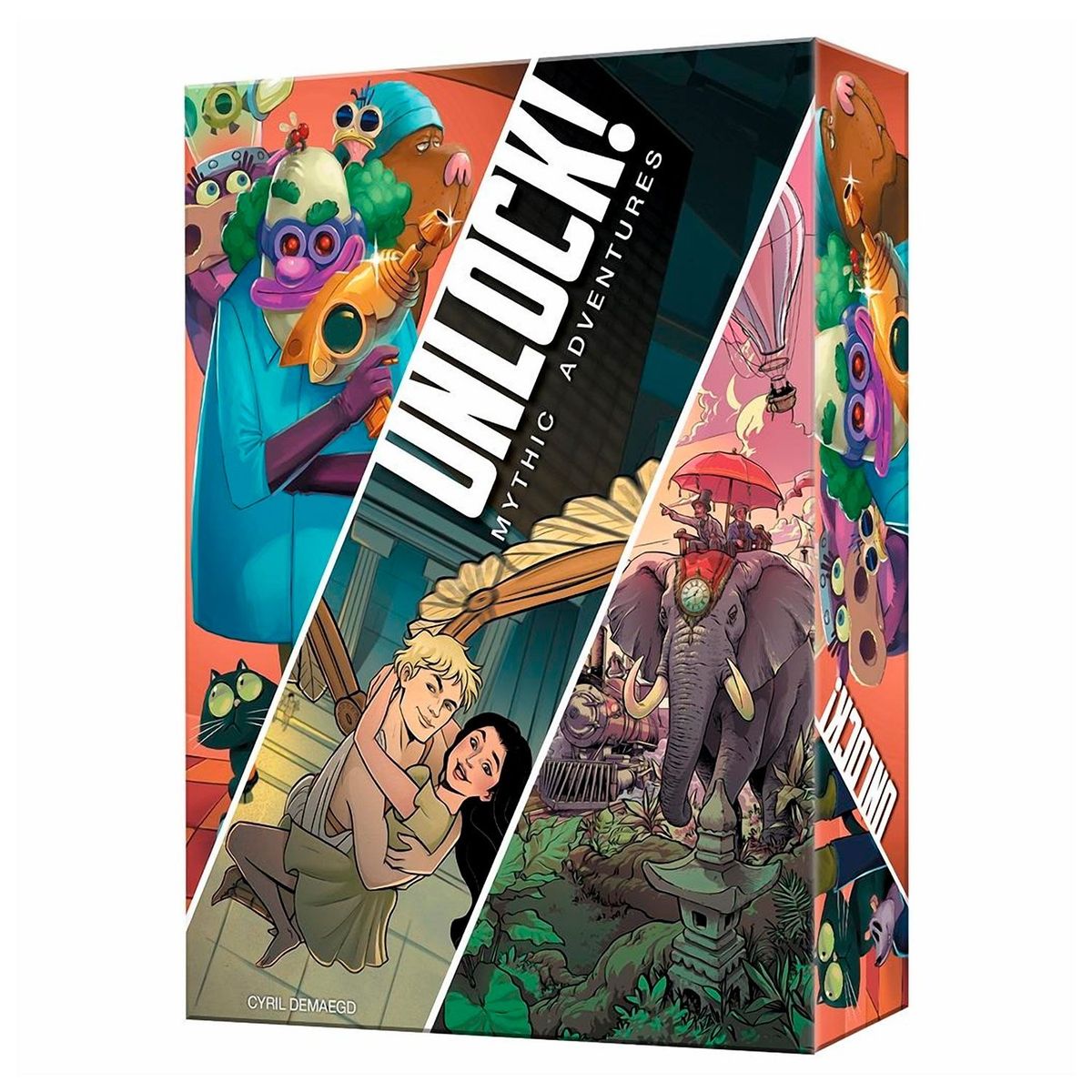 GENERICO - Unlock Mythic Adventures Juego De Mesa Español