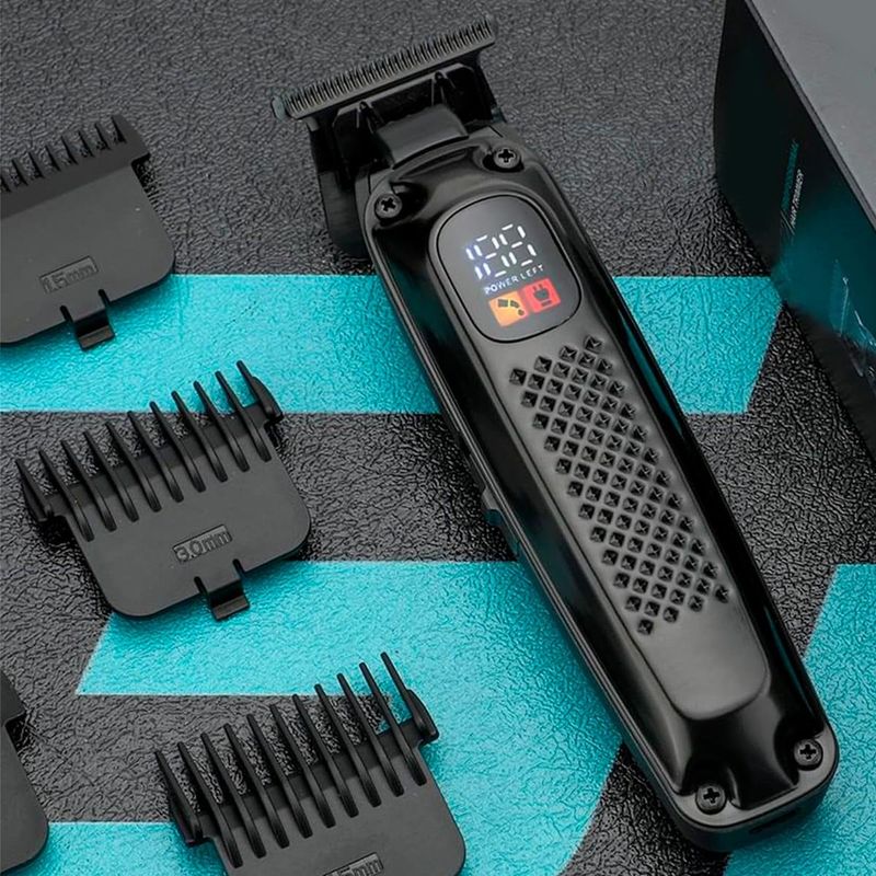 COMPRALOENCASA COM - Máquina Motilar Profesional Barbería Inalámbrica Pantalla LED V-972