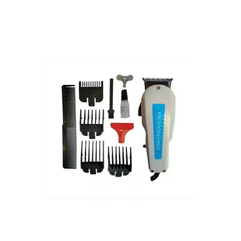 GENERICO - Maquina Peluquería Profesional Kit 9 Piezas Corte De Cabello