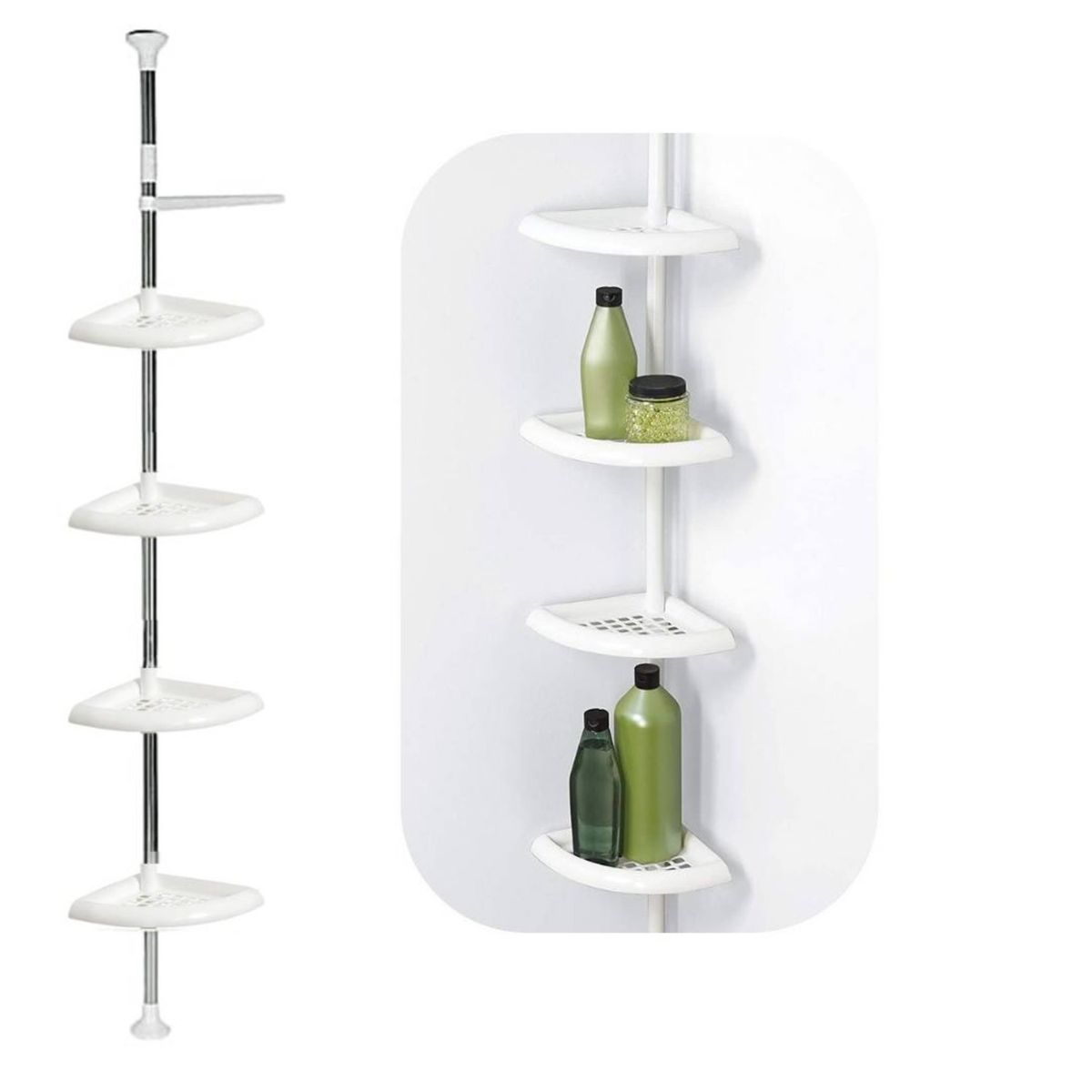 GENERICO - Organizador De Baño De 5 Niveles Ajustable Escurridor 15 Kg