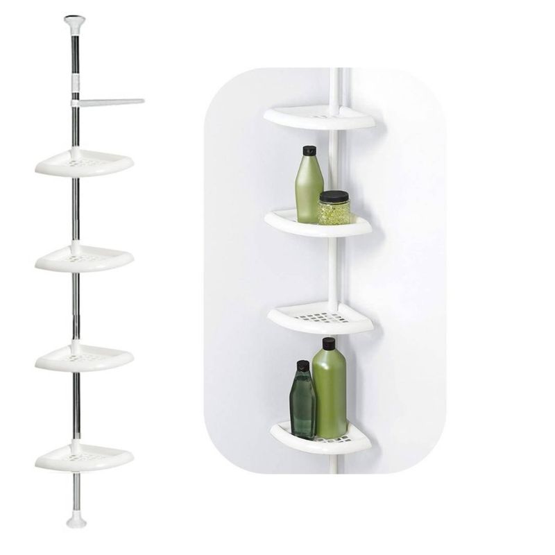 GENERICO - Organizador De Baño De 5 Niveles Ajustable Escurridor 15 Kg