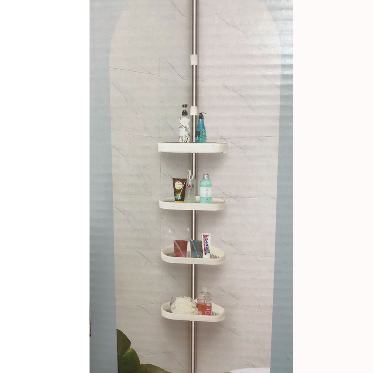 GENERICO - Organizador De Baño De 5 Niveles Ajustable Escurridor 15 Kg