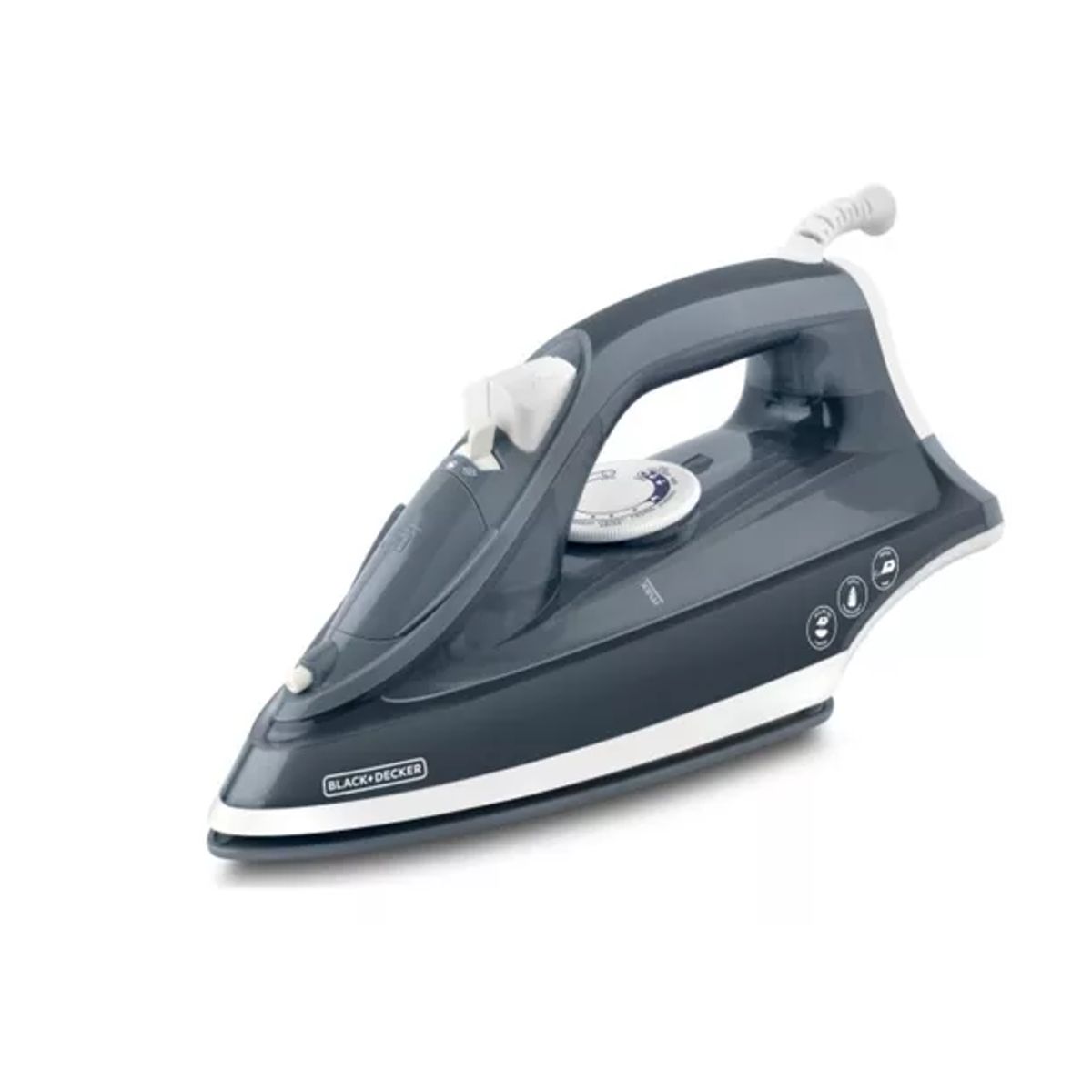 BLACK+DECKER - Plancha De Ropa Black & Decker Vapor Irbd300 Trueglide Azul 120V