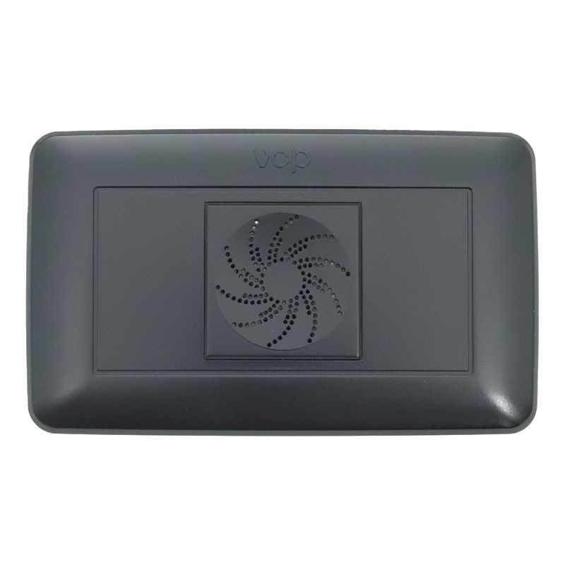 VCP - Zumbador Timbre Negro Mate Linea Amanecer