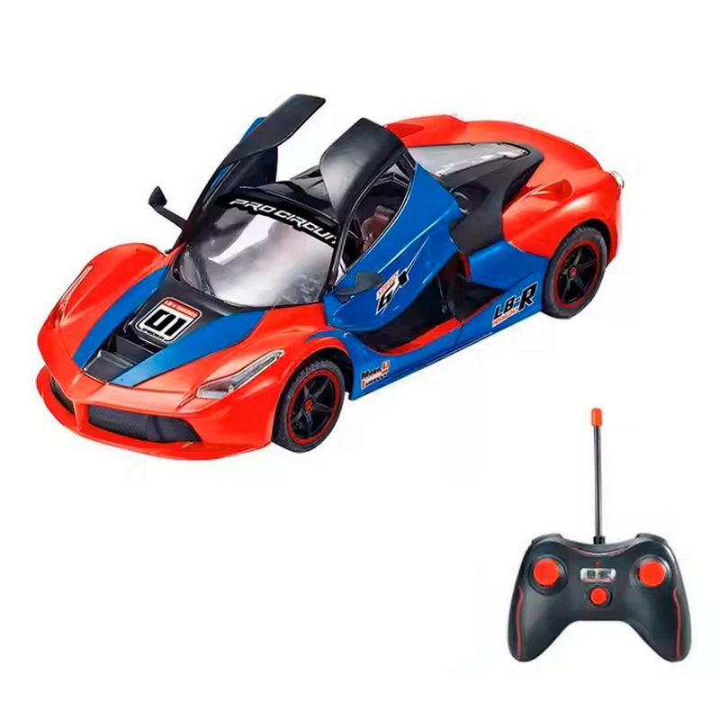 GENERICO - Carro Deportivo Bugatti Control Recargable Juguete + Bateria