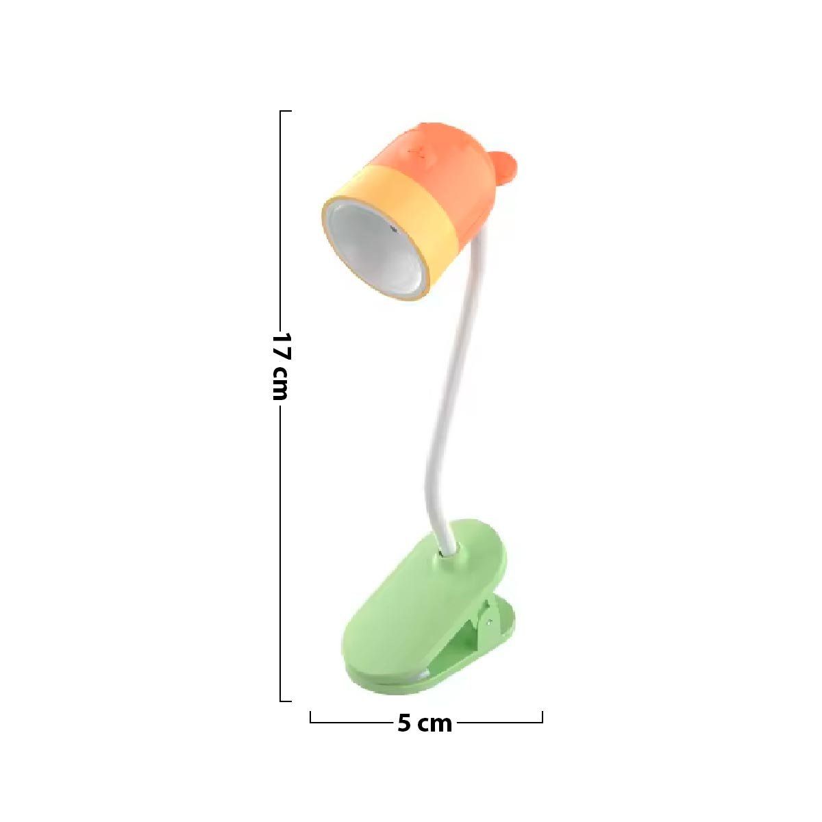 COMPRALOENCASA COM - Lámpara Infantil Clip Flexible de Lectura Nocturna KD200-C