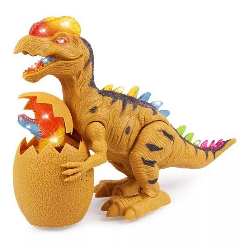 GENERICO - Dragón Dinosaurio Tiranosaurio Rex Movimiento Luces +bateria