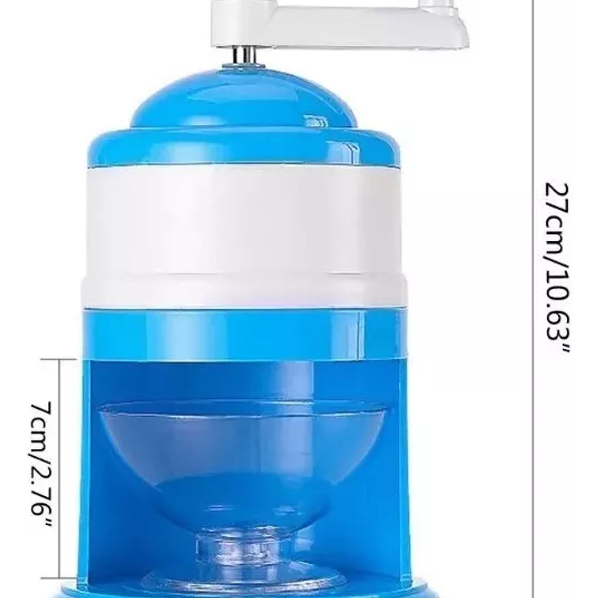 GENERICO - Maquina Triturador Picador Hielo Granizados Raspados Cholado